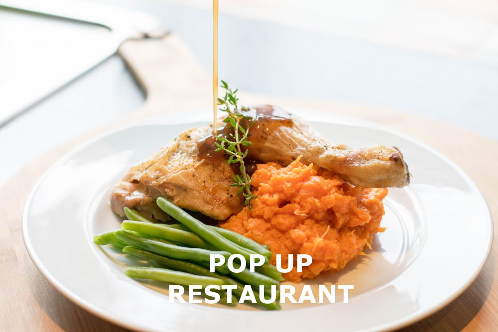 chicken pop up restaurant Pop up restaurant from Aureum Catering in Gloucestershire