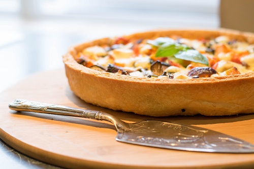 Quiche dish from Gloucestershire Catering Company